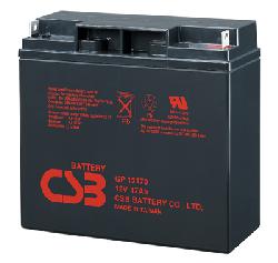 Аккумулятор CSB GP-12170 /Yuasa NP18-12B  (12V,17Ah) для UPS