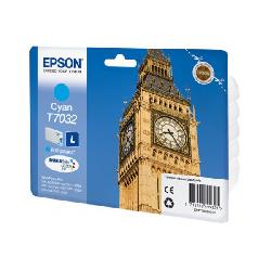 К-ж (C13T70324010) EPSON WP 4000/4500 Series Ink L Cartridge Cyan 0.8k К-ж (C13T70324010) EPSON WP 4000/4500 Series Ink L Cartridge Cyan 0.8k