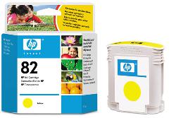 Картридж HP C4913A (№82) YELLOW  для HP DesignJet 500