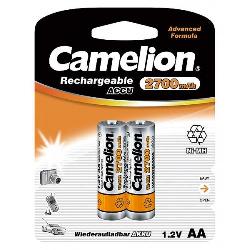 Аккумулятор Camelion NH-AA2700BP2 (1.2V, 2700mAh) NiMH, Size Аккумулятор Camelion NH-AA2700BP2 (1.2V, 2700mAh) NiMH, Size