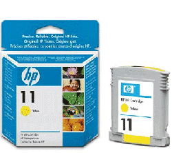 Картридж HP C4838AE (№11) YELLOW для HP 2000c/2500c/2200/2250, DJ 500/ps,800/ps