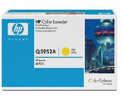 Картридж HP Q5952A Yellow для hp COLOR LJ 4700 серии