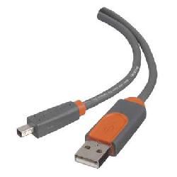 Кабель USB 2.0 A-->B  (1.8м) Belkin