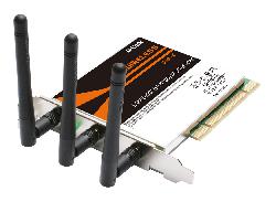 Сетевая карта D-Link <DWA-547> PCI Wireless Adapter 300Mbps